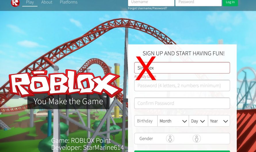 Pasos para elegir un buen username en Roblox