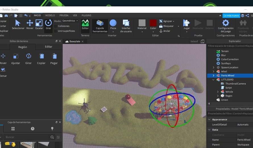 Tutorial sencillo de creación de mapas en Roblox